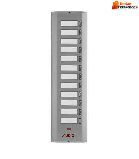 Audıo Audio Konsept Serisi Yan Sıra Tek Butonlu Zil Panel 12li